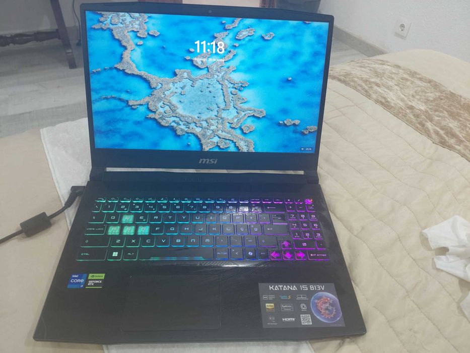 Computador MSI Katana 15 B13V como novo