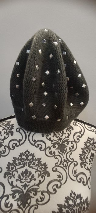 Czapka/Beret szary
