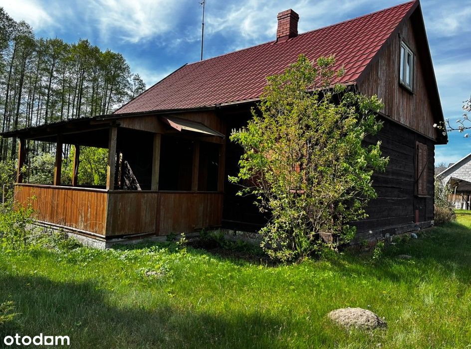 Klimatyczny dom z działką przy lesie