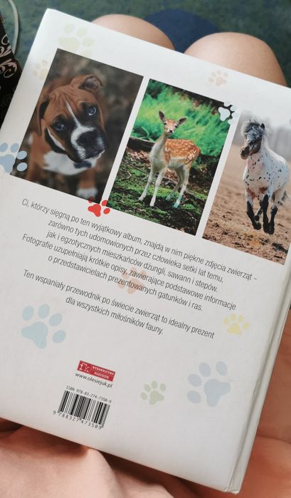 Książka dzieci zwierząt