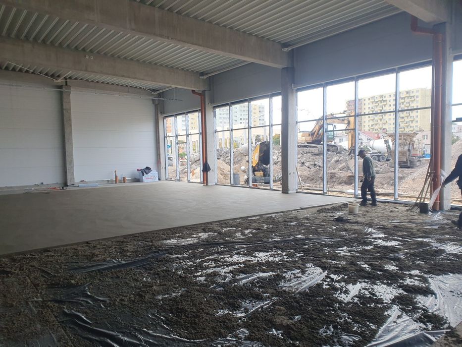 Tynki maszynowe oraz posadzki betonowe