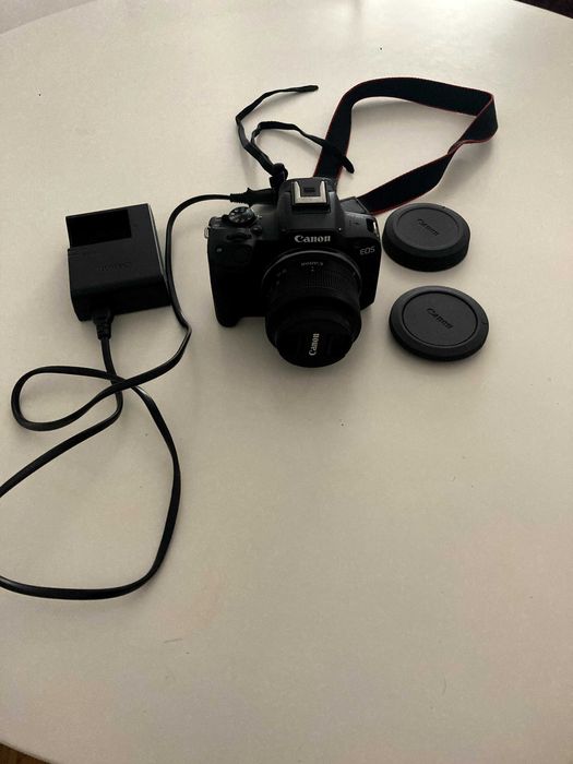 Canon EOS R50 + RF-S 18-45mm IS STM | stan bardzo dobry