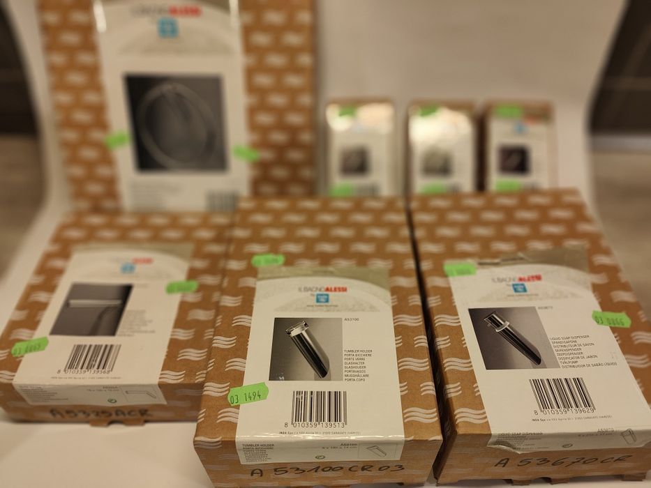 ALESSI Zestaw łazienkowy SUPER elegancki