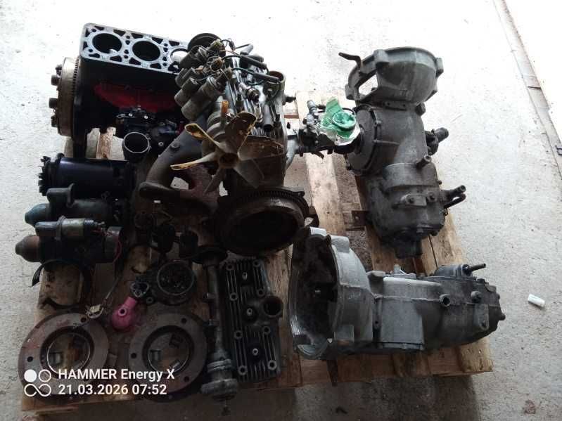 Syrena części silnik, skrzynia