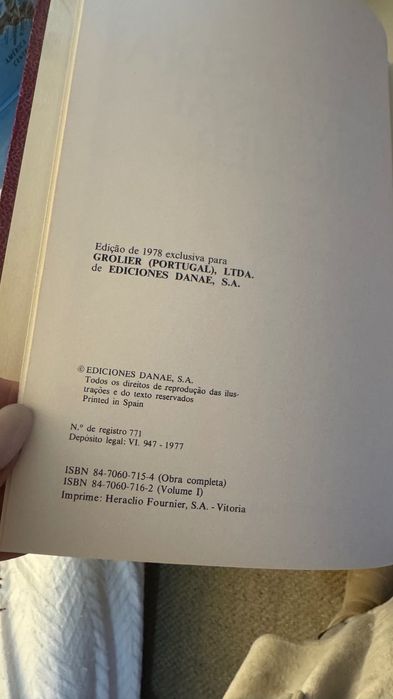 Coleção enciclopédia Grolier Universal (completa)