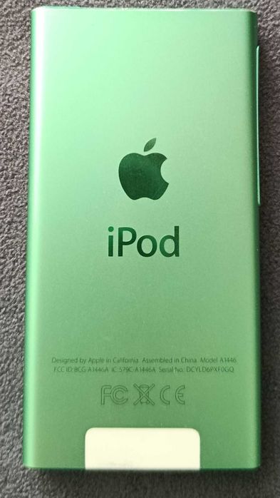iPod 7 Nano green