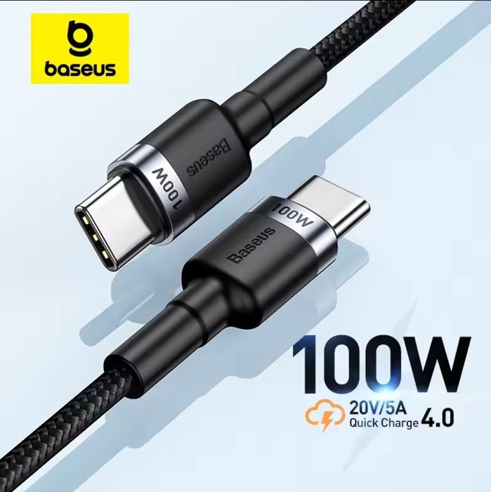 Якісні кабелі Ugreen PD100W PD240W PD3.1 Type-C Lightning usb