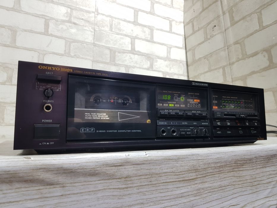 3 HEAD! Стерео касетна дека ONKYO TA-2360,  б/у з Німеччини