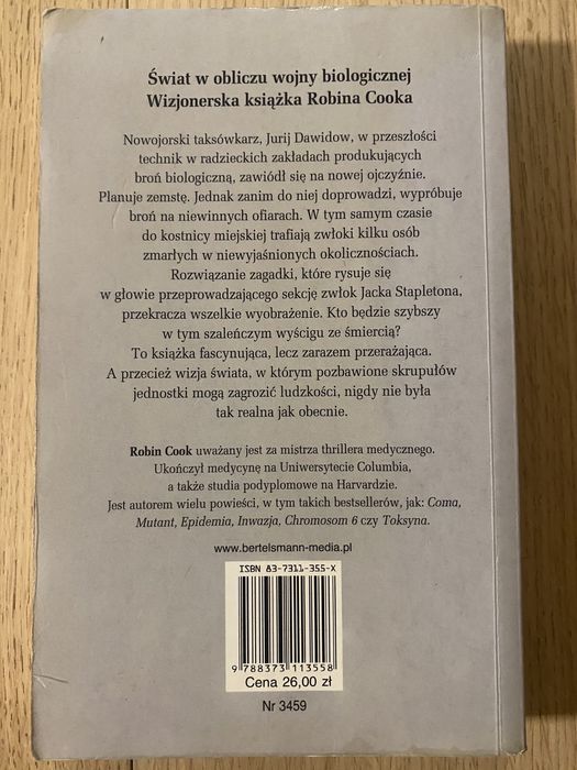 Nosiciel - Robin Cook