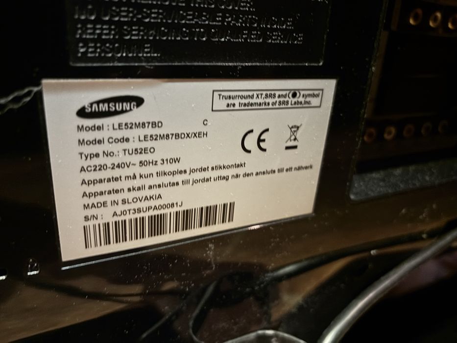 Telewizor 52 cale lcd