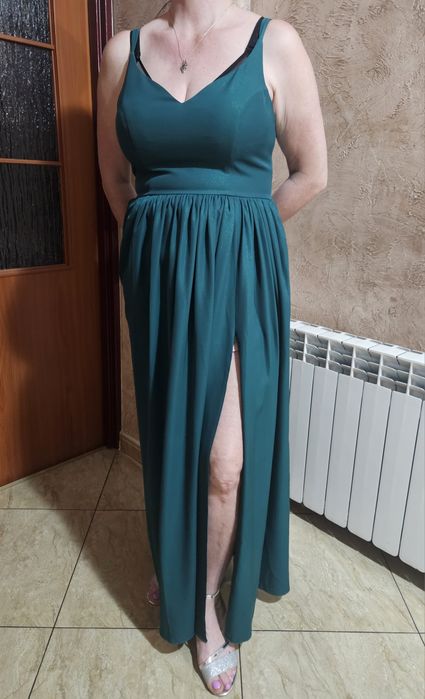 Sukienka butelkowa zieleń 40