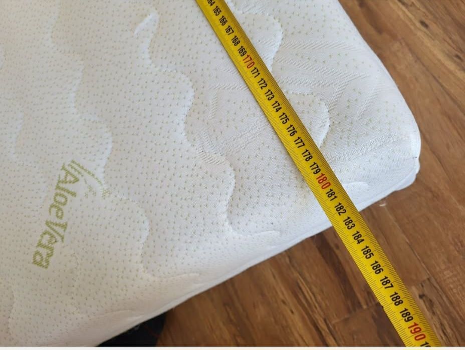 Materac FDM z pokrowcem aloe vera
