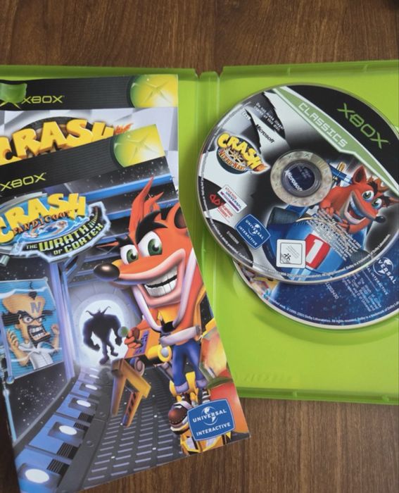 Crash double pack xbox classic cortex nitro