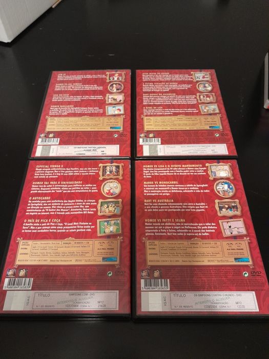 DVDs Simpsons (clássicos)