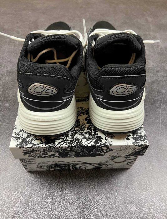 (БЕЗ ПЕРЕДОПЛАТИ) Dior B30 Black White Діор 530 чорні білі