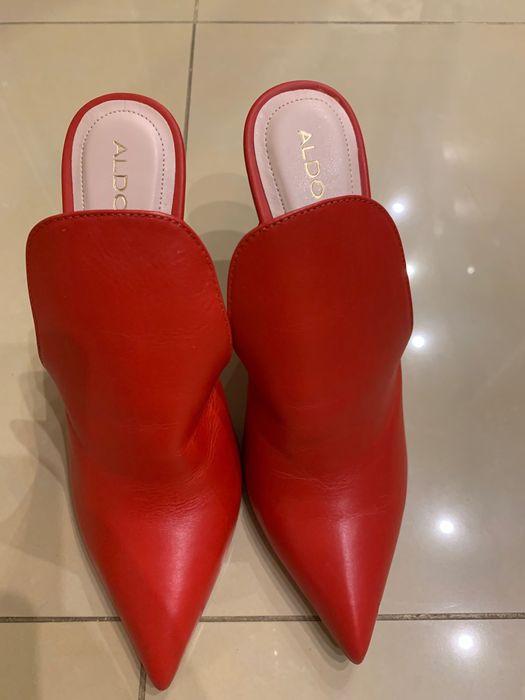 Borki Aldo skóra czerwone 39