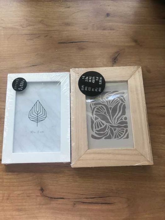 Dwie ramki 10x15 zestaw nowe