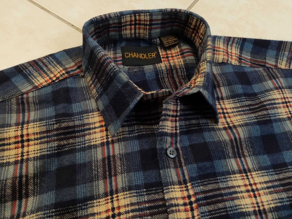 CHANDLER USA - NOWA! Koszula Męska Flanelowa rozmiar XL