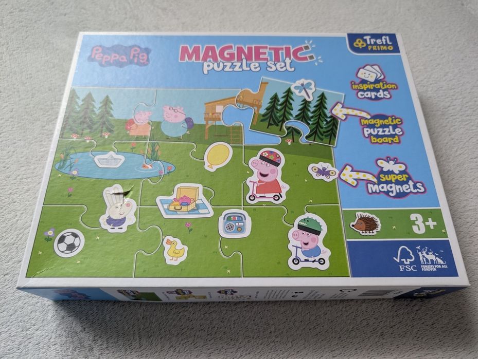 Puzzle magnetyczne świnka Peppa