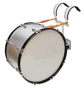 Bęben Marszowy 22" z profesjonalnym nosidłem Silver Drum różne kolory