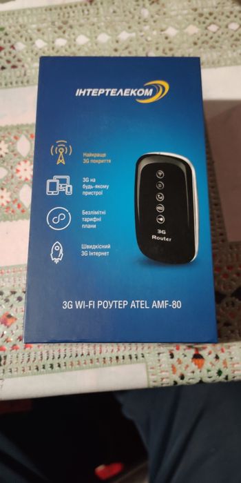 Мобі́льний роутер новий модель ATEL AMF-80  для мереж СDMA