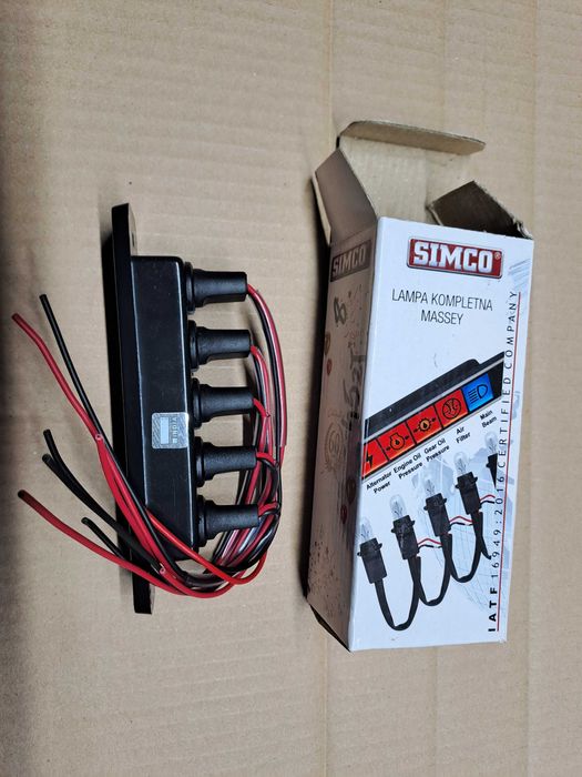listwa kontrolek mf panel ramka obudowa lampek