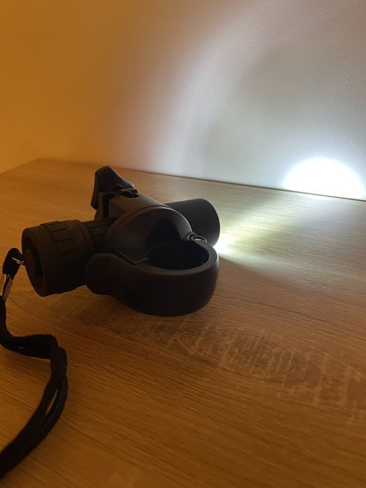 Latarka lampka rowerowa led MET maxx
