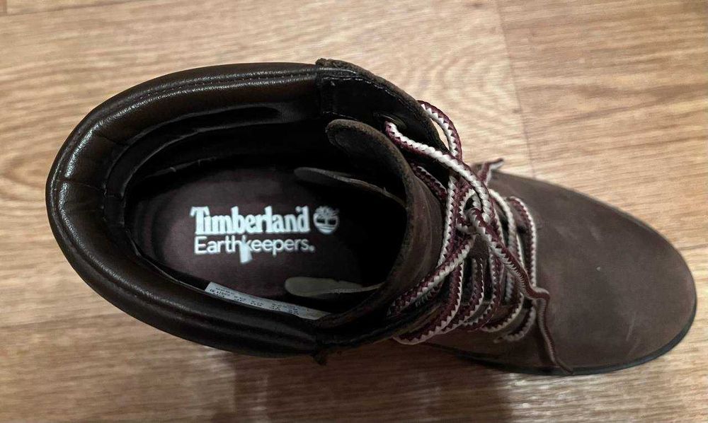 Ботинки на платформе женские,танкетка,сникерсы, Тимберлэнд, Timberland