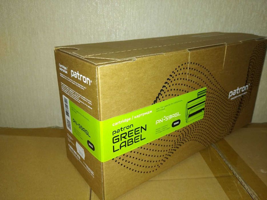 Картридж Patron PN-59AGL совместимый аналог HP 59A (CF259A) Black