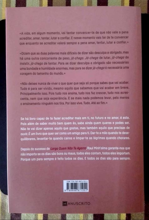 Livro "Todos os Dias São Para Sempre"