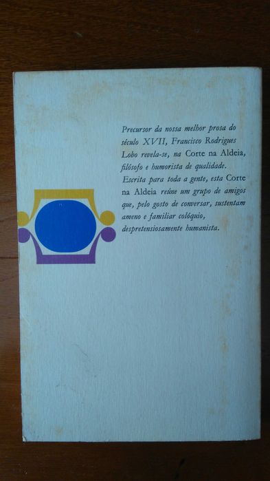 Livro Corte na Aldeia de Francisco Rodrigues Lobo