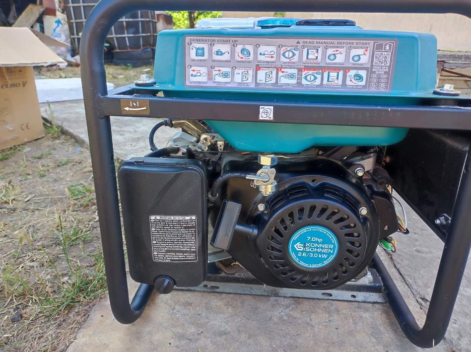 Генератор  газ бензин Koner Sohnen KS 3000E