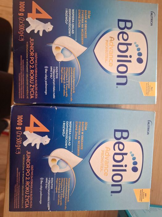 Mleko bebilon 4 dwa kartony