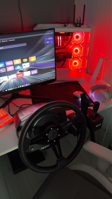 Kierownica thrustmaster ts xw + shifter i hydro simmasters