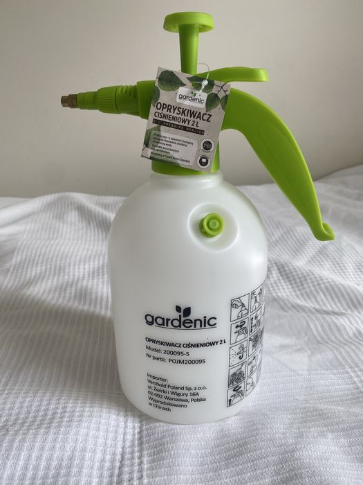 Nowy opryskiwacz ciśnieniowy 2 l Gardenic