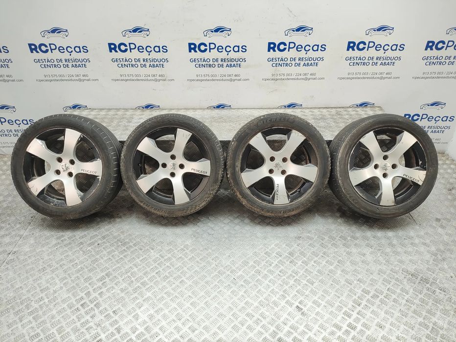 Conjunto de jantes 17 Savara originais Ronal Peugeot 3008 Mk1 7,5J