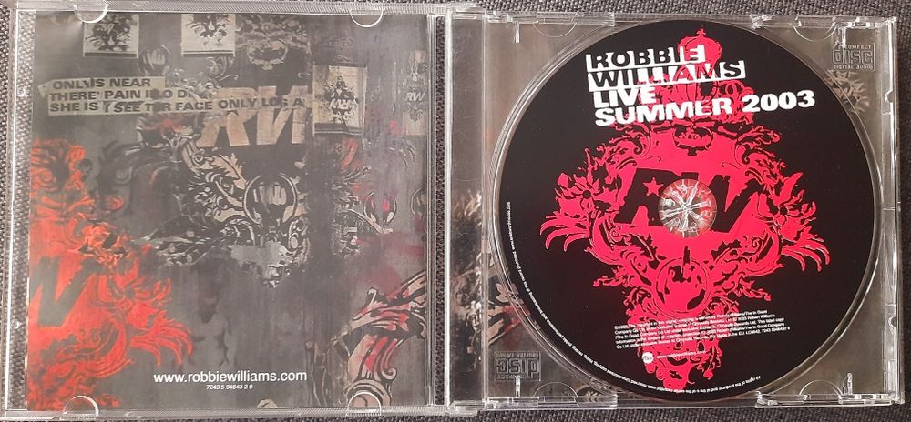 Robbie Willams  Live Summer 2003 [CD]
