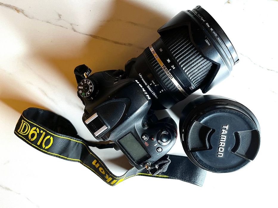 Nikon d610 + Tamron 24-70 f/2.8 Di VC USD