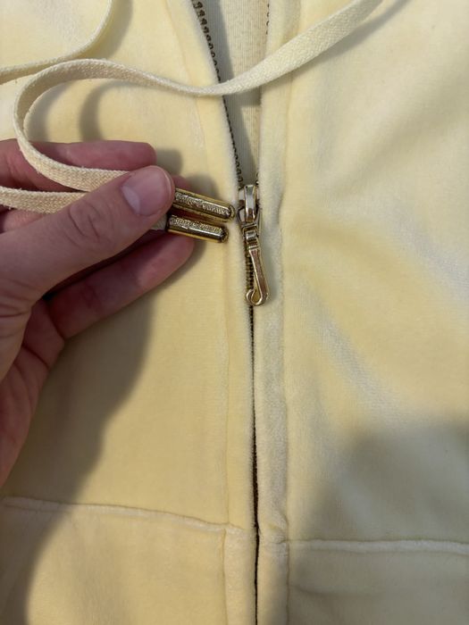 Лимонне зіп худі Juicy Couture