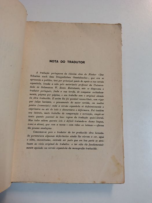 A reparação dos danos no Direito Civil, de Hans Albrecht Fischer

Tra