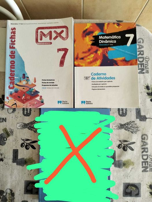 Cadernos de atividades e manuais (5º,6º e 7ºano)