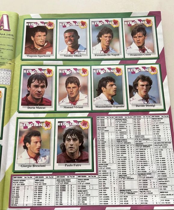Cromos de futebol