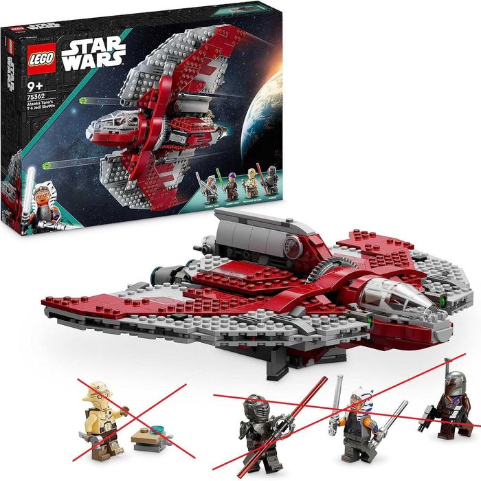 LEGO 75362 STAR WARS prom kosmiczny Jedi T-6 Ahsoki Tano niepełny komp
