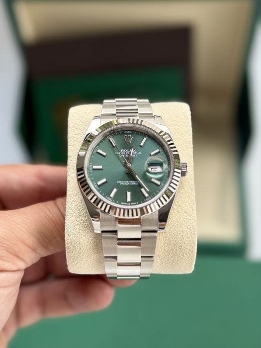 Zegarek Rolex Datejust 41mm mint dial