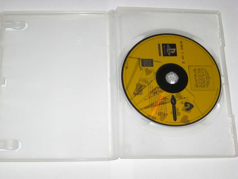 Golden Nugget disc 1 of 2 PS1! PSX PSOne Play Station NTSC