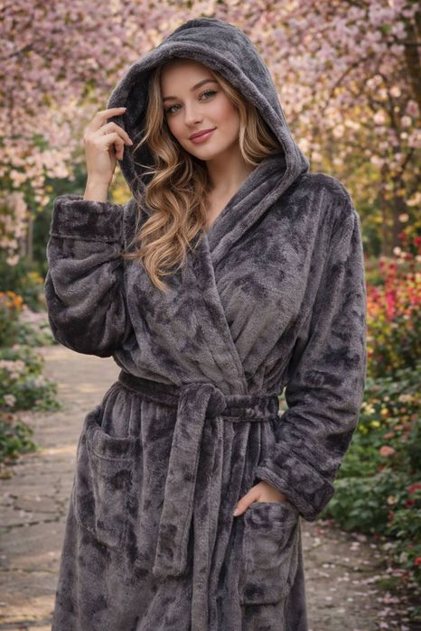 Халат, 48-50р,ткань- махра, мягкий приятный к телу..