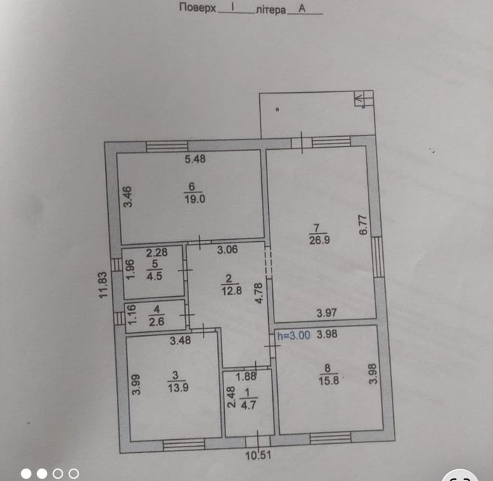 Продаж стильного будинку 100 м² у Бучі.