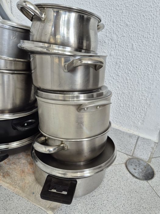 Kit panelas e tachos para fogao a gas