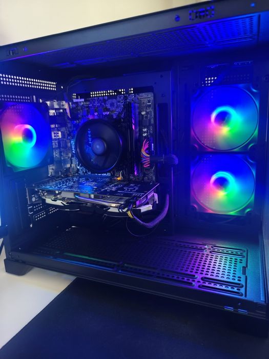 PC Gaming Entry Level – Ryzen 3 + MSI RX 570 4GB + 16GB RAM + Caixa RGB (Nova) + Monitor 22"