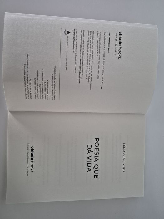 Livro de poesia: Poesia Que Dá Vida